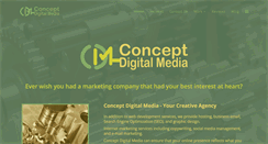 Desktop Screenshot of conceptdigitalmedia.com